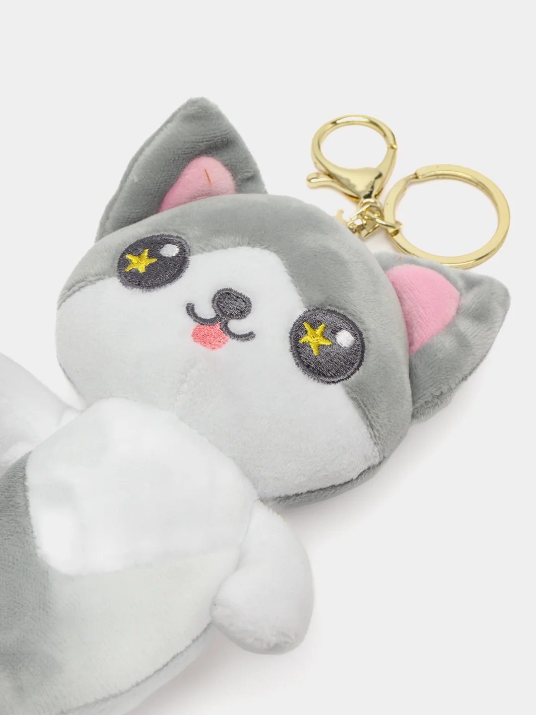Брелок мягкая игрушка "Кот акула", "Кот тюлень", "Кот морж", "Морской котик", 15 см