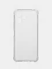 Прозрачный противоударный чехол BROSCORP для Xiaomi Redmi 12, силиконовый, с усиленными углами