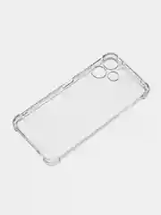 Прозрачный противоударный чехол BROSCORP для Xiaomi Redmi 12, силиконовый, с усиленными углами