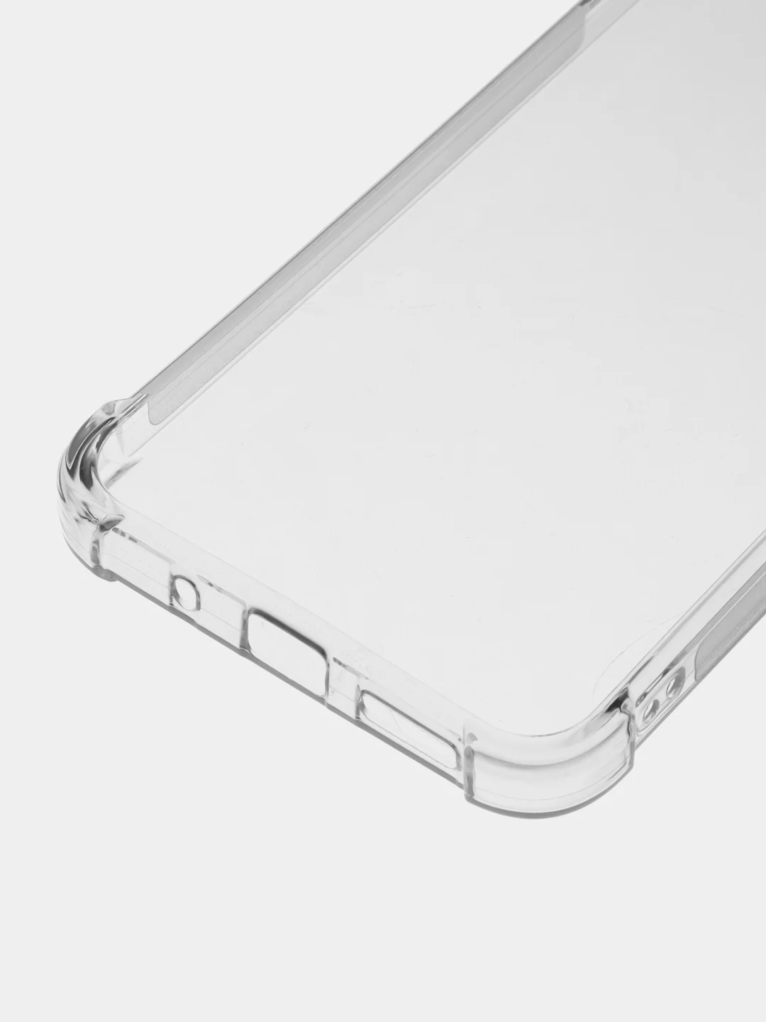 Прозрачный противоударный чехол BROSCORP для Xiaomi Redmi 12, силиконовый, с усиленными углами