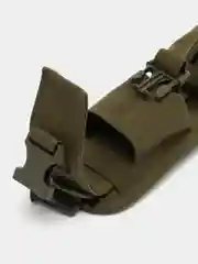 Зеленый подсумок для телефона и рации  на лямку рюкзака и сумки на Молли molli