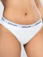 Белый трусы женские слипы OPIUM