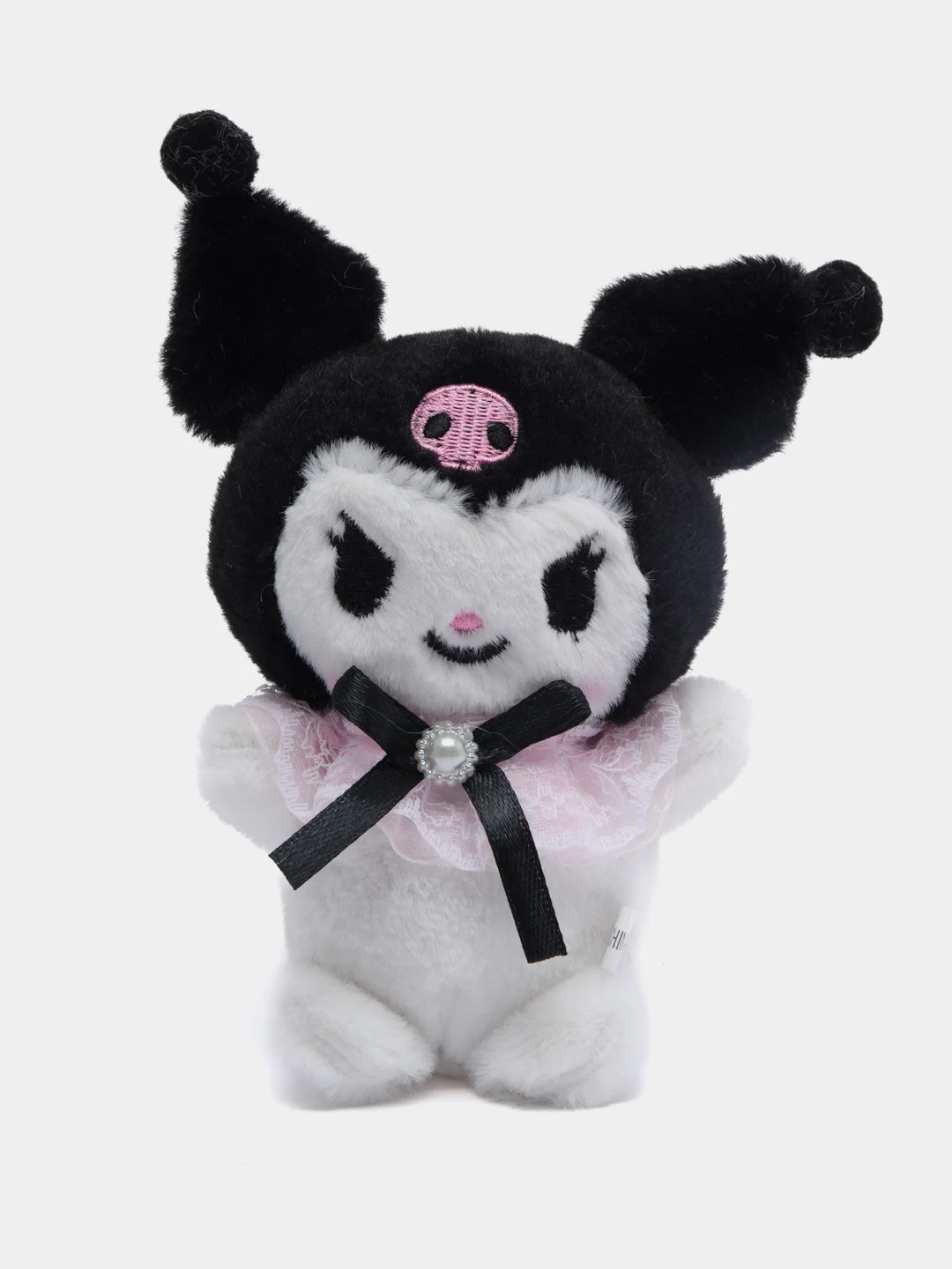 Черный куроми Kuromi мягкая игрушка-брелок, 14 см, 2 цвета
