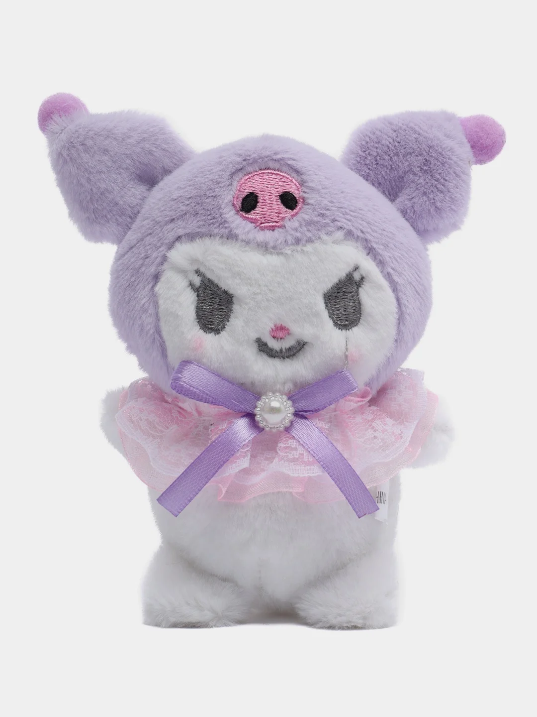 Черный куроми Kuromi мягкая игрушка-брелок, 14 см, 2 цвета
