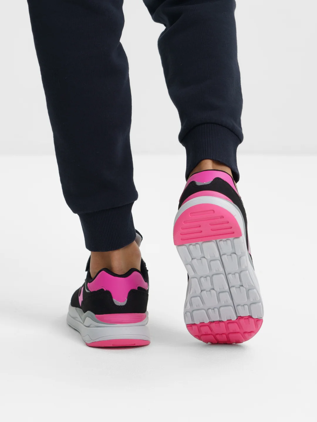 Фуксия кроссовки детские легкие беговые INDIGO KIDS