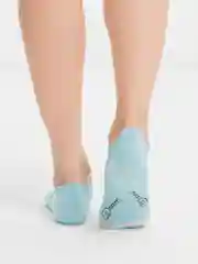 Голубой носки женские короткие POOPSOCKS
