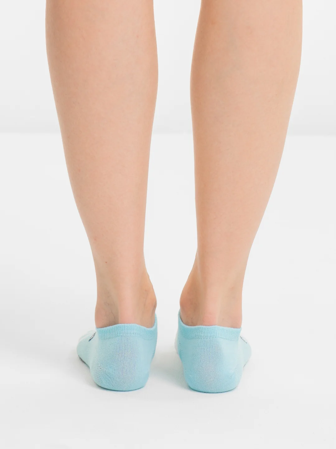 Голубой носки женские короткие POOPSOCKS