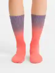 Красный носки с принтом "Gradient" pkt
