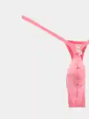 Розовый мужские эротические трусы, стринги для ролевых игр
