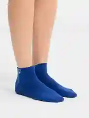 Синий носки женские однотонные