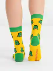 Лесной зеленый носки Stereo Socks женские с принтом