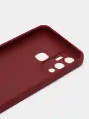 Чехол силиконовый Infinix Hot 12 Play (Инфиникс Хот 12 Плей) матовый, с защитой камеры