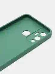 Чехол силиконовый Infinix Hot 12 Play (Инфиникс Хот 12 Плей) матовый, с защитой камеры