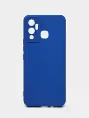 Чехол силиконовый Infinix Hot 12 Play (Инфиникс Хот 12 Плей) матовый, с защитой камеры