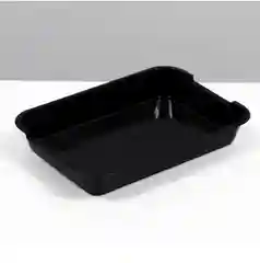 Лоток без сетки черный