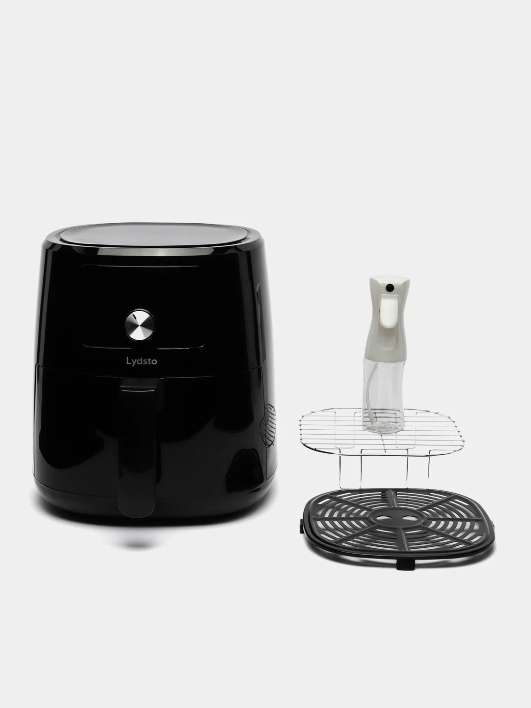 Черный аэрогриль Xiaomi Lydsto Smart Air Fryer 5L, XD-ZNKQZG03, EU