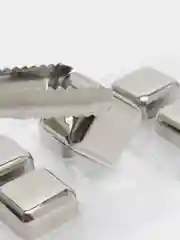 Серый металлик камни для виски, для охлаждения напитков