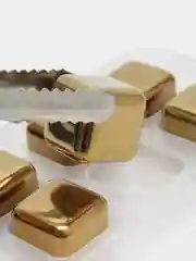 Желтый камни для виски, для охлаждения напитков