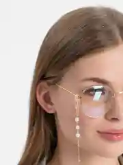 Золотой цепочка для очков или наушников Airpods