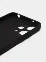 Черный чехол для Xiaomi Redmi 12 / Сяоми Редми 12, силиконовый