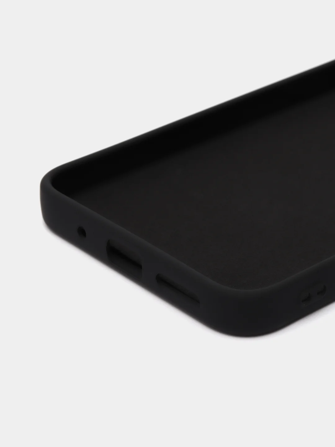 Черный чехол для Xiaomi Redmi 12 / Сяоми Редми 12, силиконовый