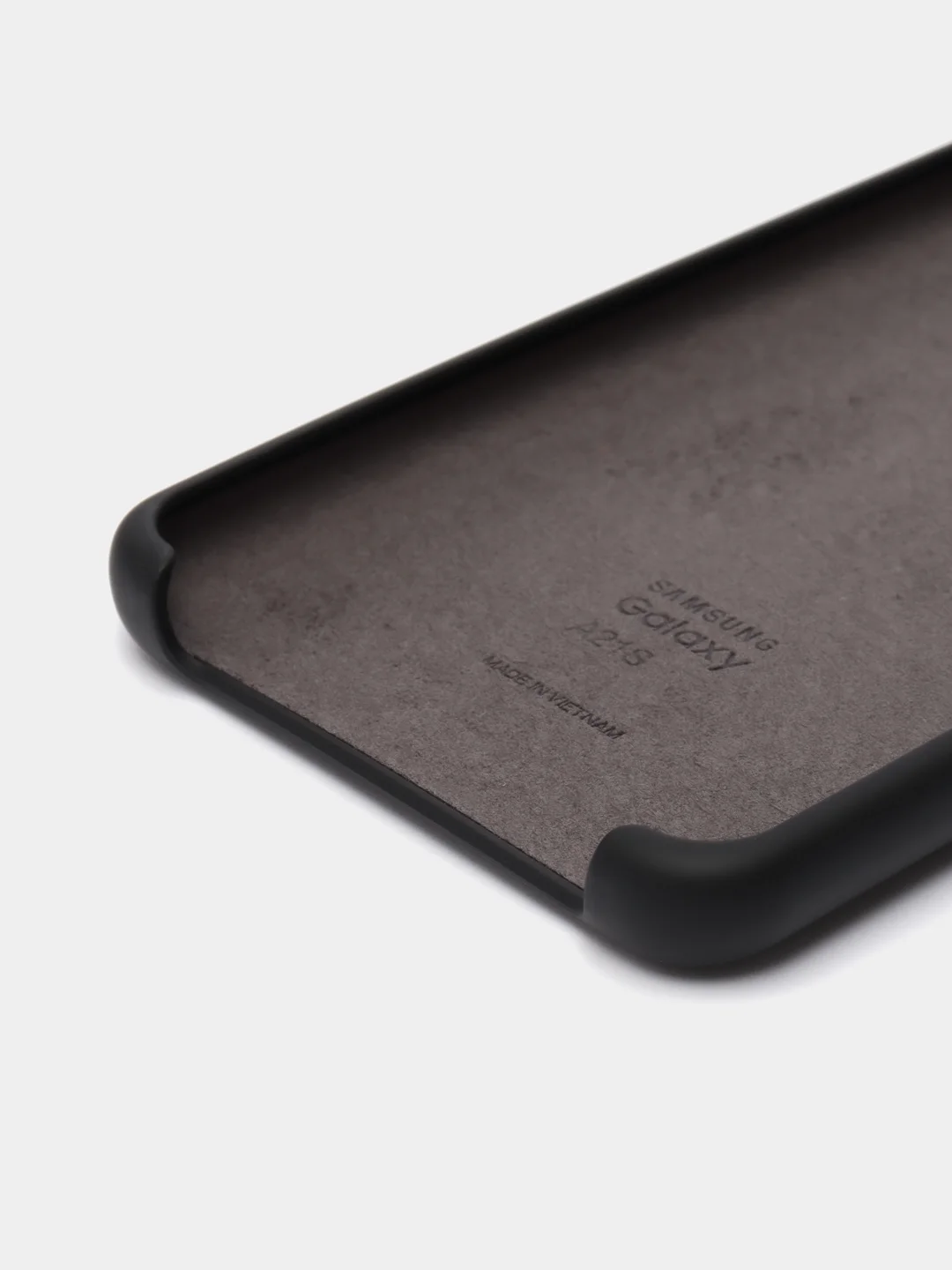Тёмно-розовый чехол Samsung Galaxy A21s, Самунг Галакси А21с силиконовый Silicone Cover с закрытым низом