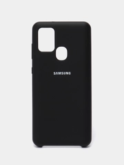 Чехол Samsung Galaxy A21s, Самунг Галакси А21с силиконовый Silicone Cover с закрытым низом