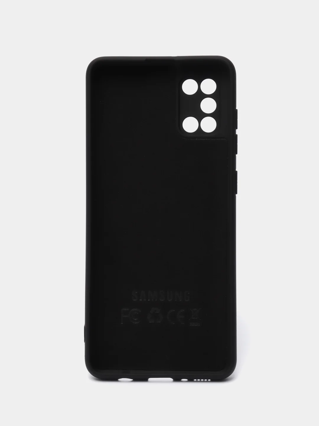 Хром чехол Samsung Galaxy A31, Самсунг Галакси А31 силиконовый Silicone Cover
