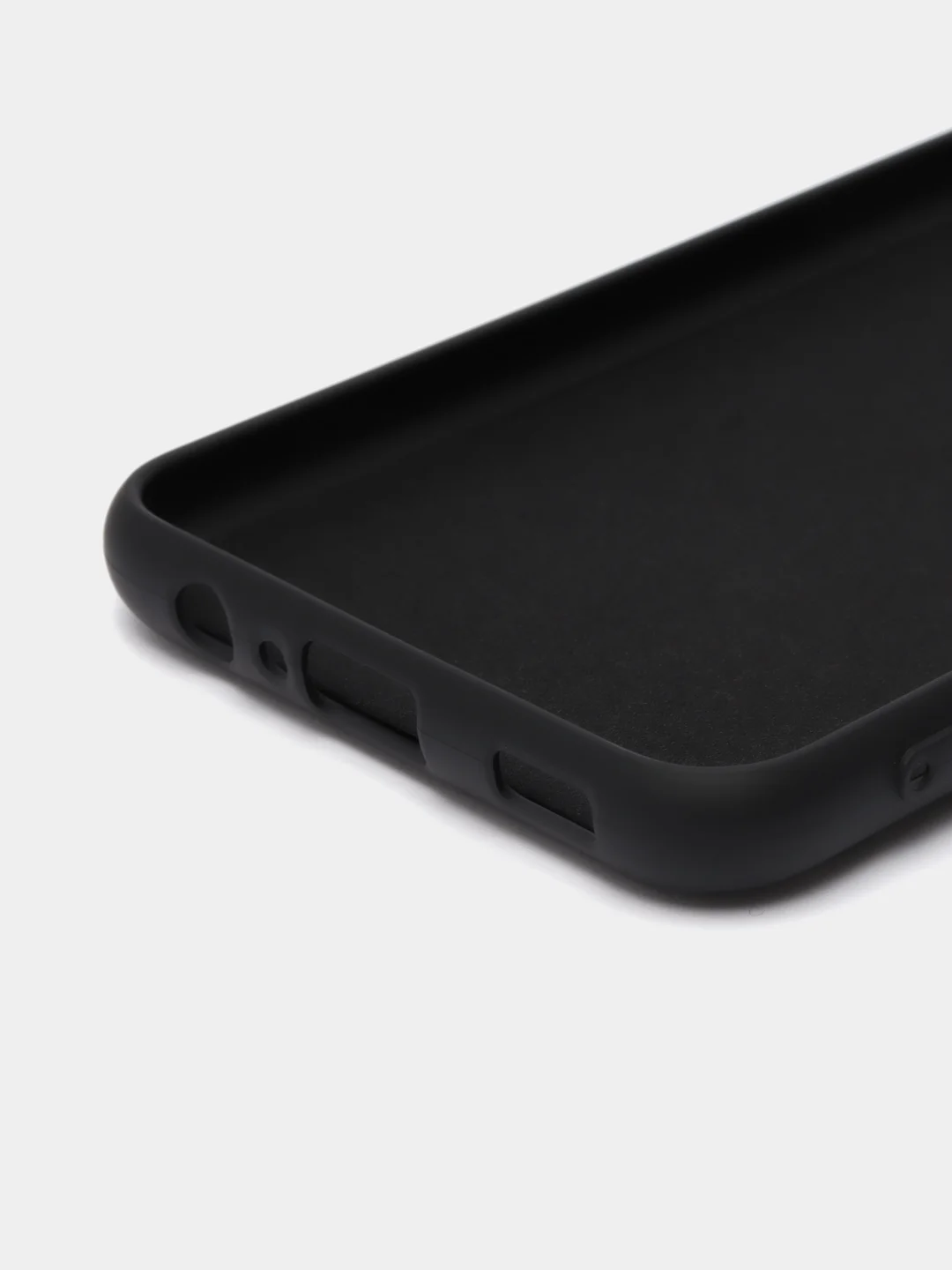 Тёмно-зелёный чехол силиконовый для Samsung Galaxy A02s, Silicone Cover