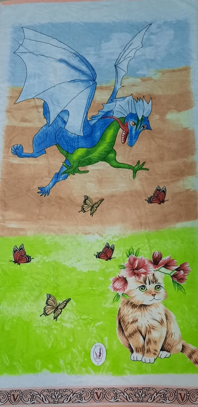 Полотенце банное, 70 х 140 см, хлопок, махра