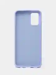 Сиреневый чехол силиконовый для Samsung Galaxy A02s, Silicone Cover