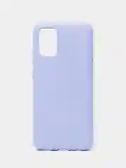 Сиреневый чехол силиконовый для Samsung Galaxy A02s, Silicone Cover