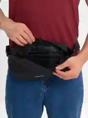 Черный мужская сумка через плечо