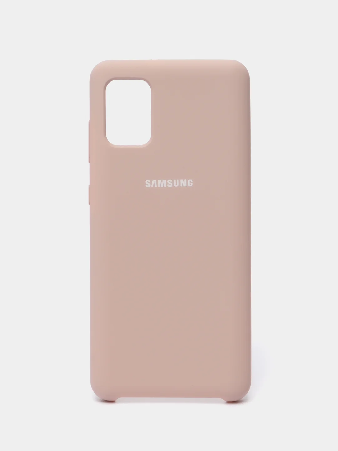 Песочный хаки чехол Samsung Galaxy A31, Самсунг Галакси А31 силиконовый Silicone Cover