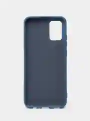 Темно-синий чехол силиконовый для Samsung Galaxy A02s, Silicone Cover