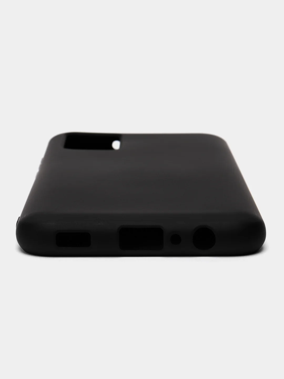 Тёмно-зелёный чехол силиконовый для Samsung Galaxy A02s, Silicone Cover