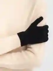 Синий перчатки женские