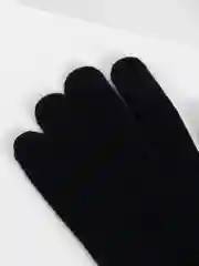 Синий перчатки женские