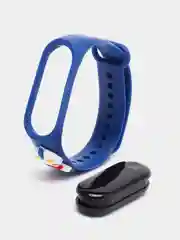 Тёмно-бирюзовый часы детские, наручные, электронные с героями мультфильмов