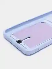 Лавандовый чехол Xiaomi Redmi 12 / Сяоми Редми 12, силиконовый с карманом для карты
