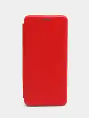Красный чехол-книжка для Xiaomi Redmi 12C / Сяоми Редми 12С