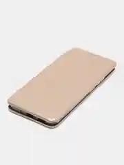 Золотой чехол-книжка для Xiaomi Redmi 12C / Сяоми Редми 12С
