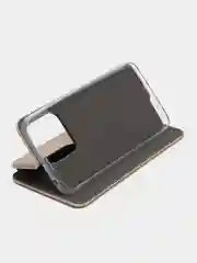 Золотой чехол-книжка для Xiaomi Redmi 12C / Сяоми Редми 12С