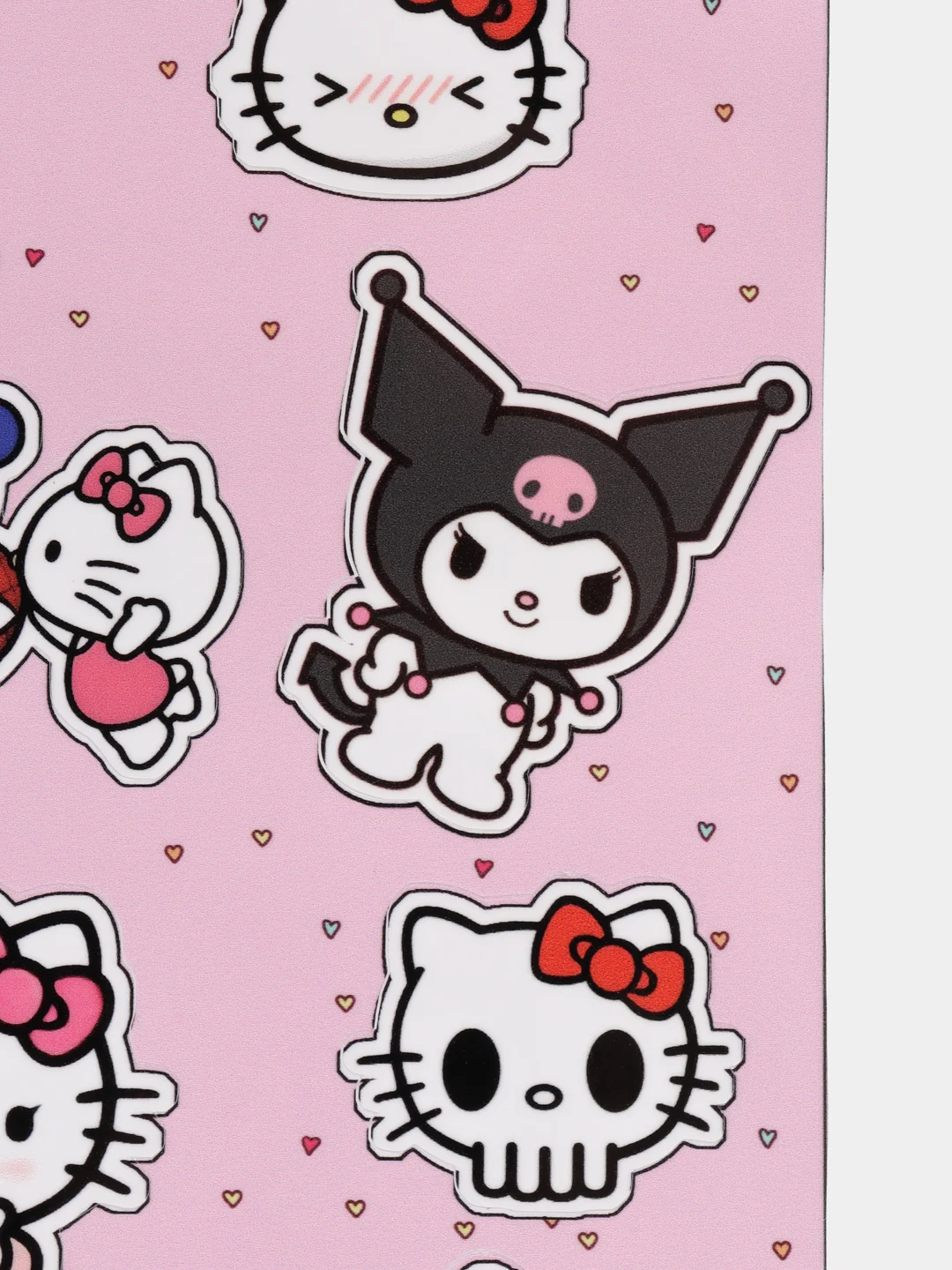 Набор виниловых стикеров "Hello Kitty" (Хеллоу Китти), стикерпак, самоклеящиеся наклейки