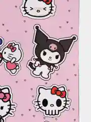 Набор виниловых стикеров "Hello Kitty" (Хеллоу Китти), стикерпак, самоклеящиеся наклейки