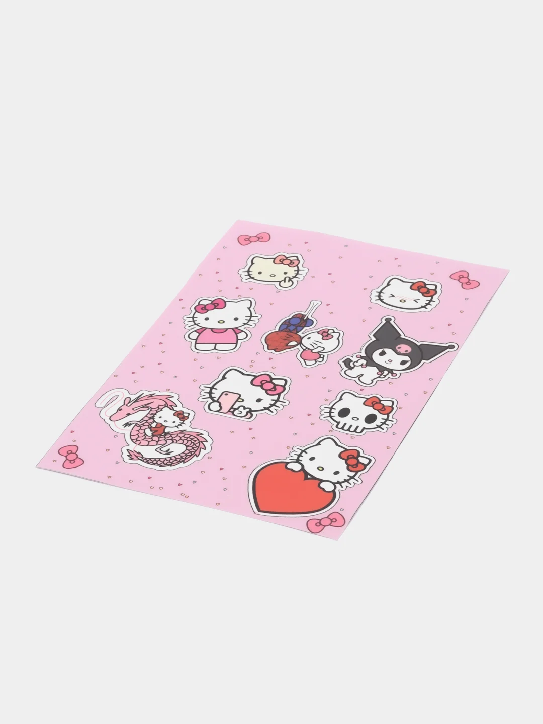 Набор виниловых стикеров "Hello Kitty" (Хеллоу Китти), стикерпак, самоклеящиеся наклейки