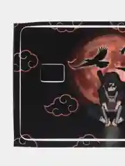 Наклейка на банковскую карту Итачи Учиха по аниме "Наруто" (Naruto)