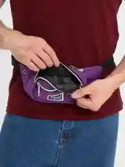 Фиолетовый поясная сумка через плечо, унисекс