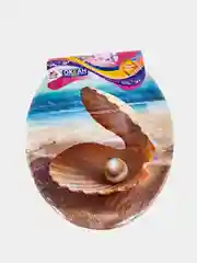 Бронзовый сиденье для унитаза, крышка, стульчик, сидушка, накладка для туалета мягкое с рисунком