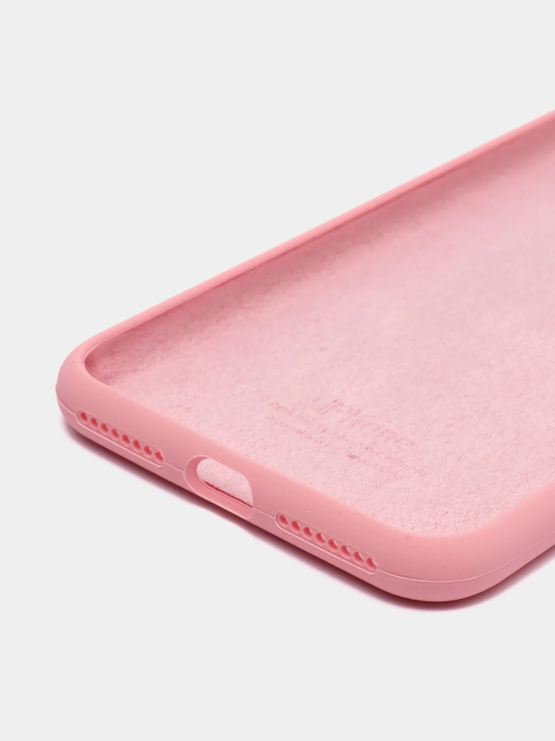 Пудровый чехол для iPhone 7/8/SE 2020, Plus, X/XS, XR, 11, 13, Pro, Pro max с закрытым низом